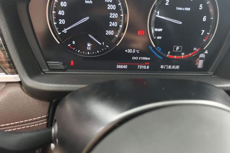 Used BMW X1 2020 xDrive25Li Luxury Edition Odometer Close Up