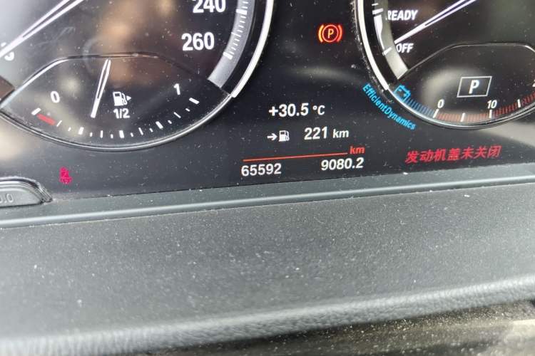 Used BMW X1 2020 sDrive20Li Premium Edition Odometer Close Up