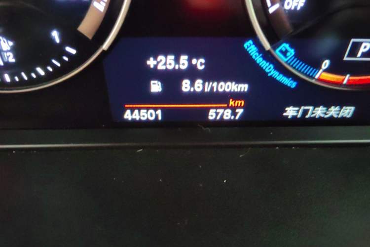 Used BMW X1 2020 sDrive20Li Premium Edition Odometer Close Up