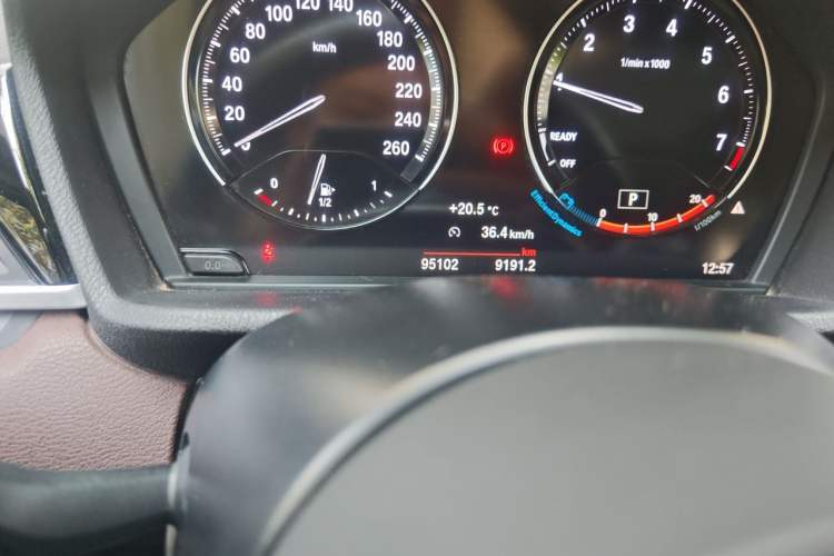 Used BMW X1 2020 sDrive20Li Premium Edition Odometer Close Up