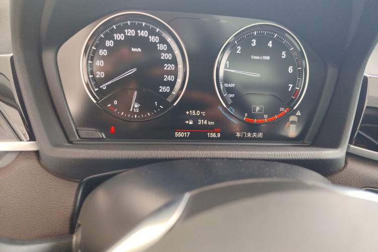Used BMW X1 2020 sDrive25Li Leading Model Odometer Close Up