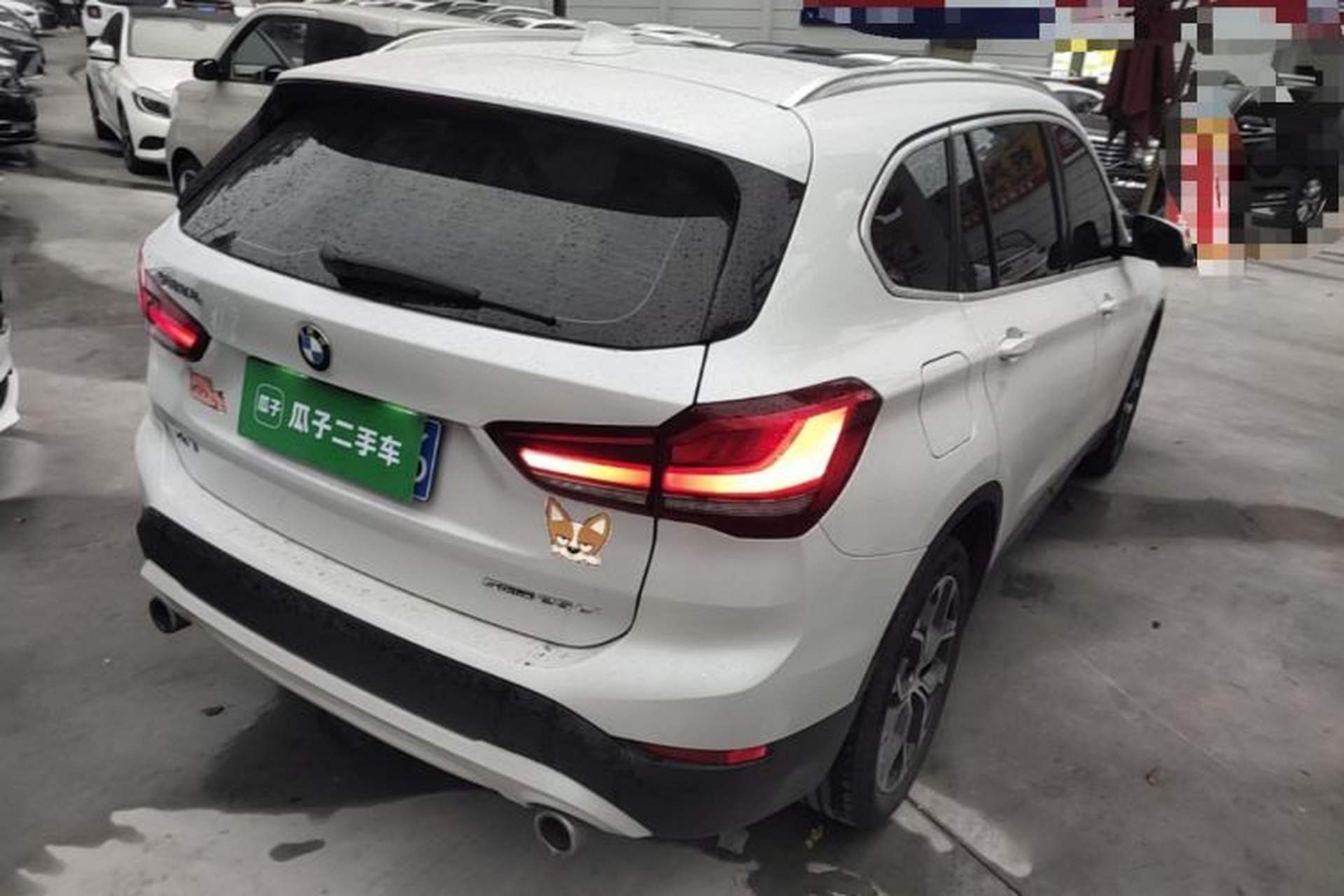Used BMW X1 2020 sDrive25Li Leading Model Rear Right 45 Deg