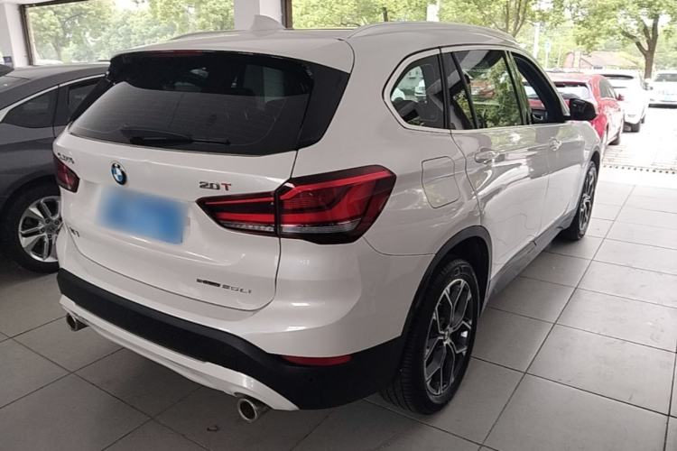 Used BMW X1 2020 sDrive25Li Leading Model Rear Right 45 Deg