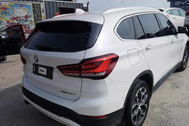 Used BMW X1 2020 sDrive25Li Leading Model Rear Right 45 Deg