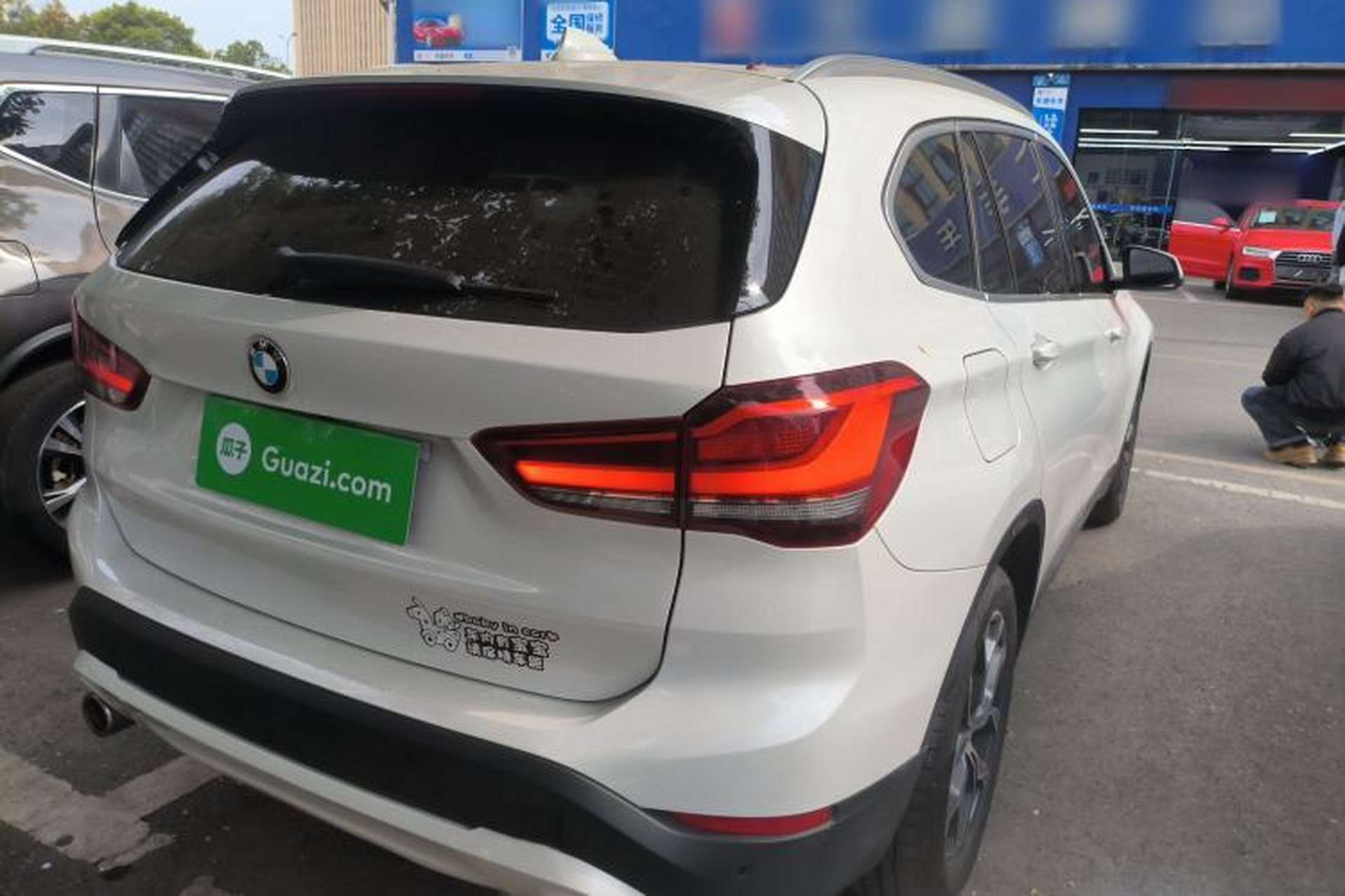 Used BMW X1 2020 sDrive25Li Leading Model Rear Right 45 Deg