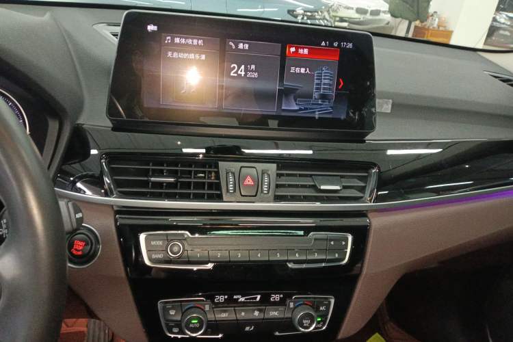 Used BMW X1 2020 sDrive20Li Premium Edition Audio And AC Panel