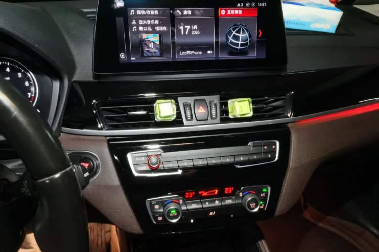 Used BMW X1 2021 sDrive20Li Premium Edition Audio And AC Panel