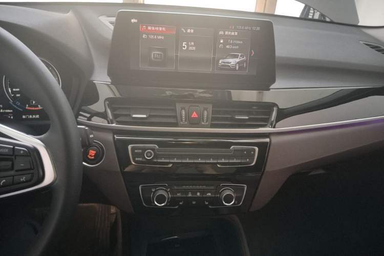 Used BMW X1 2021 sDrive20Li Fashion Model Audio And AC Panel
