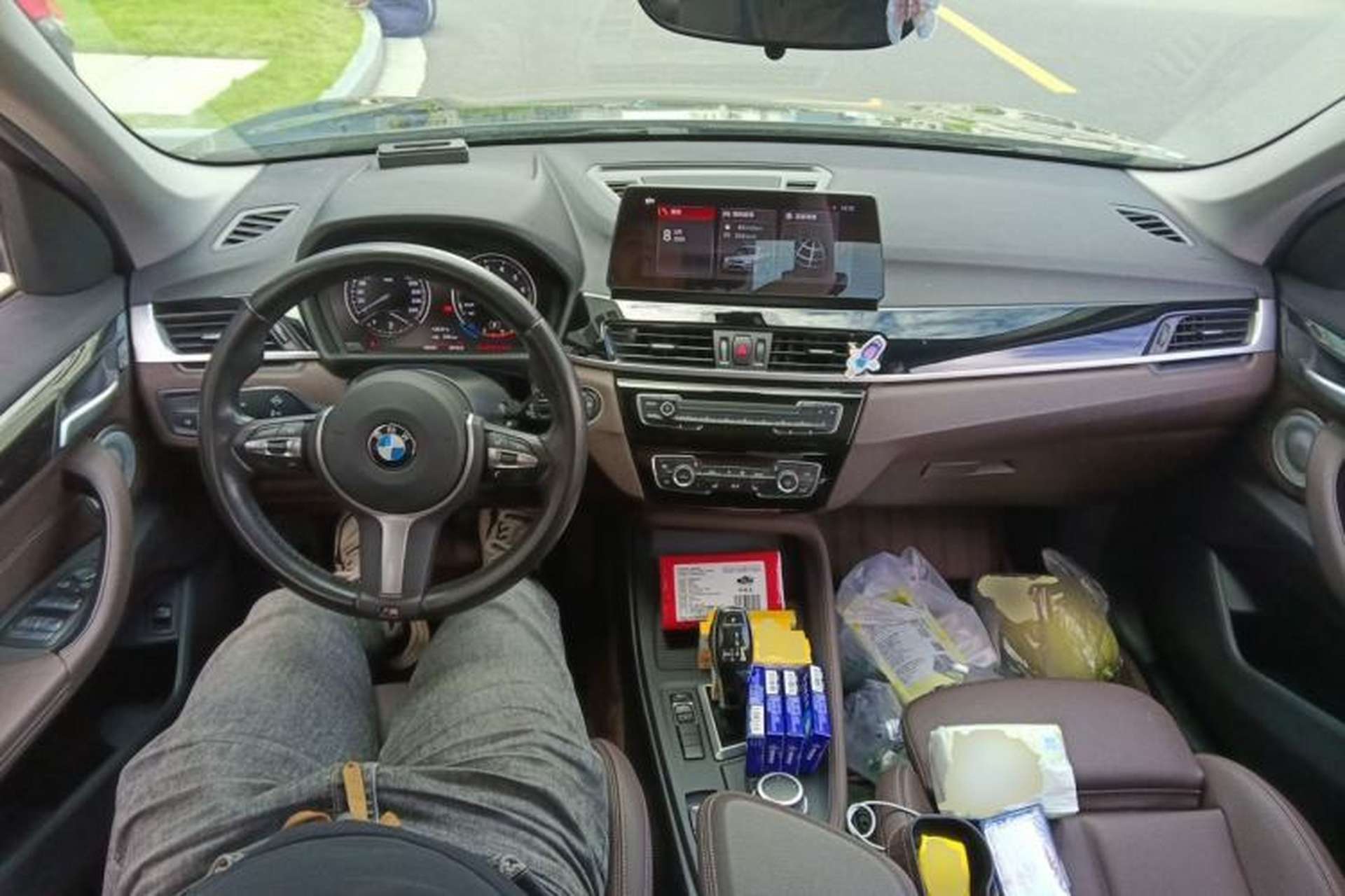 Used BMW X1 2021 sDrive25Li Leading Model Center Console