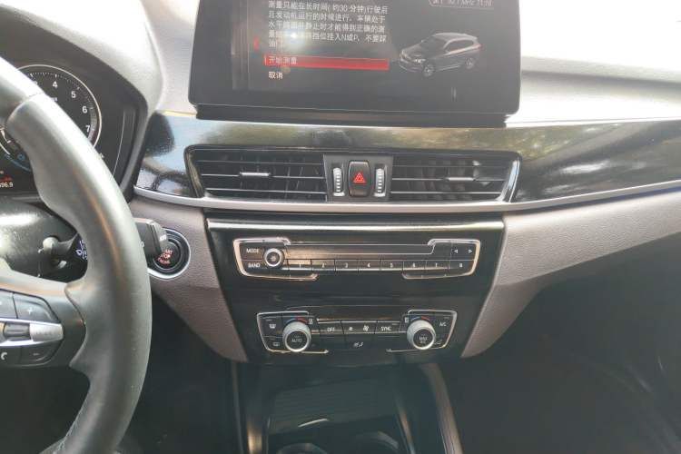 Used BMW X1 2021 sDrive25Li Leading Model Audio And AC Panel