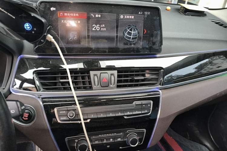 Used BMW X1 2021 sDrive20Li Fashion Model Audio And AC Panel