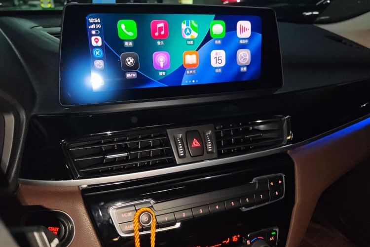 Used BMW X1 2021 sDrive25Li Leading Model Audio And AC Panel