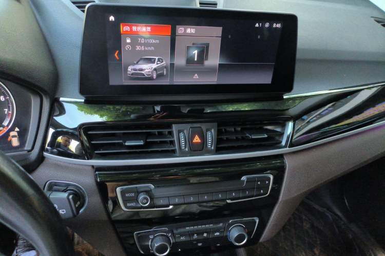 Used BMW X1 2021 Restyled sDrive20Li Fashion Version Audio And AC Panel