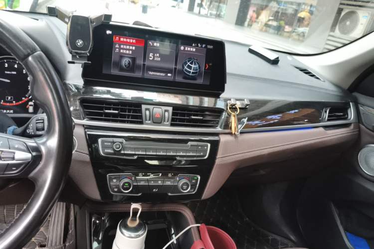 Used BMW X1 2021 xDrive25Li Luxury Model Audio And AC Panel