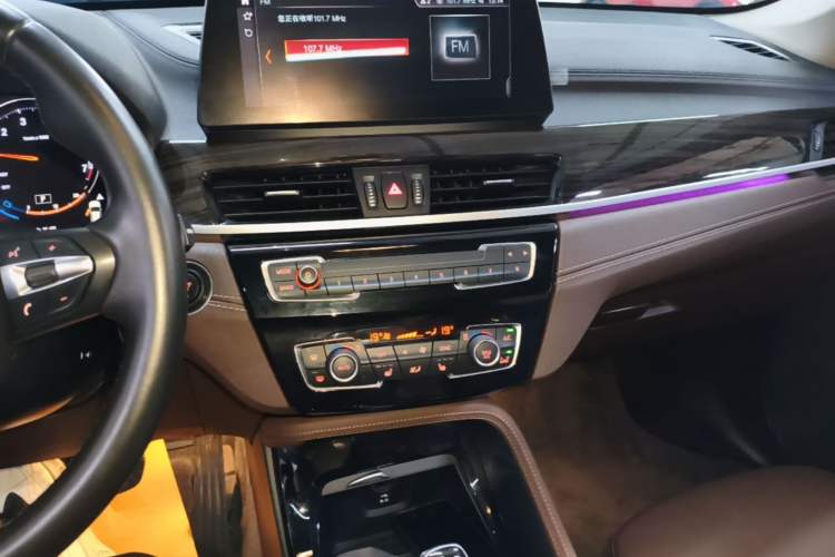 Used BMW X1 2021 xDrive25Li Luxury Model Audio And AC Panel