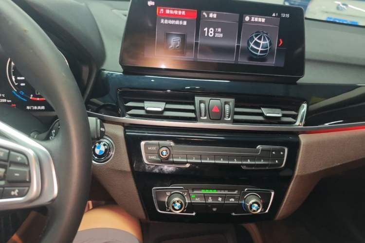Used BMW X1 2021 Restyled sDrive20Li Fashion Version Audio And AC Panel