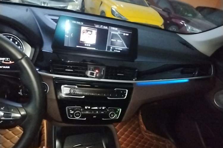 Used BMW X1 2021 sDrive25Li Leading Model Audio And AC Panel