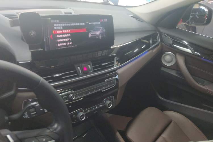 Used BMW X1 2021 Restyled sDrive25Li Leading Edition Audio And AC Panel