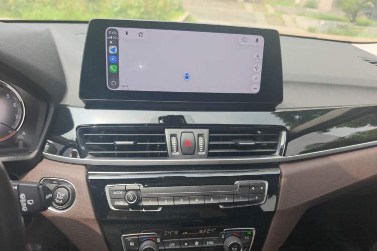 Used BMW X1 2021 sDrive25Li Leading Model Audio And AC Panel