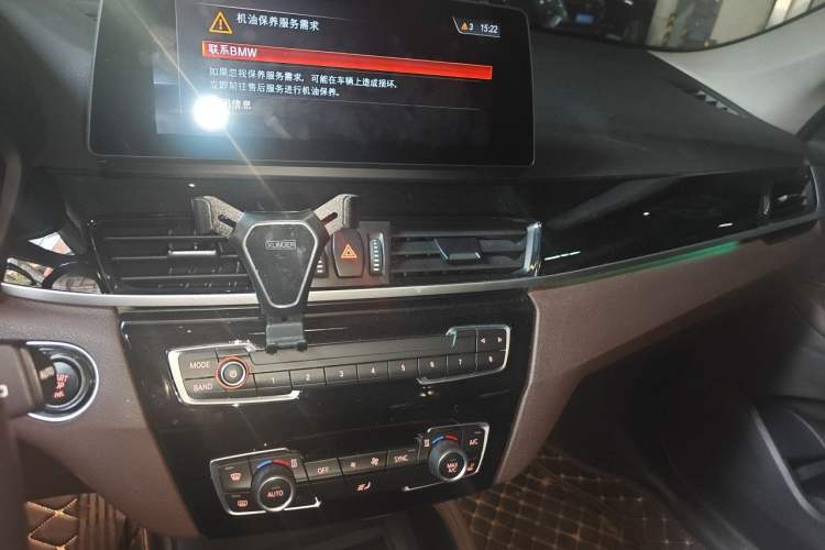 Used BMW X1 2021 sDrive25Li Leading Model Audio And AC Panel