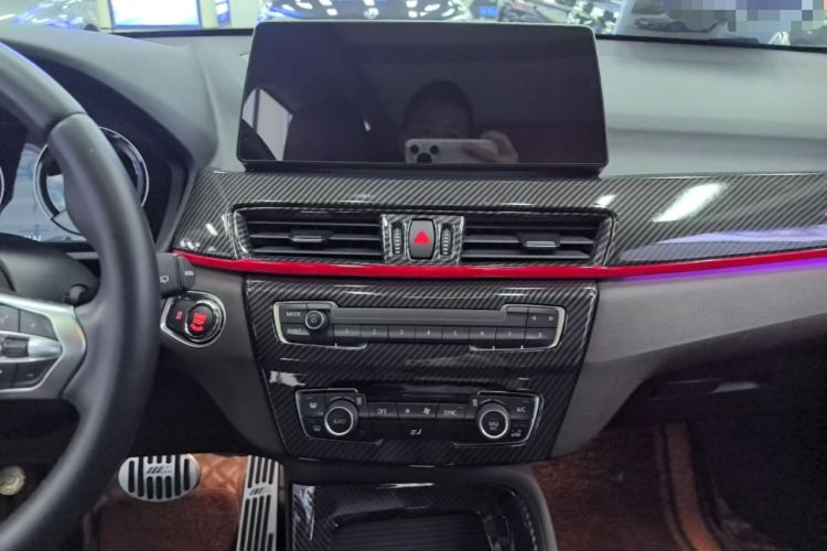 Used BMW X1 2021 Restyled sDrive25Li Leading Edition Audio And AC Panel