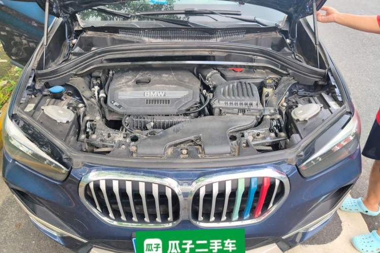 Used BMW X1 2021 sDrive20Li Fashion Model Engine Bay