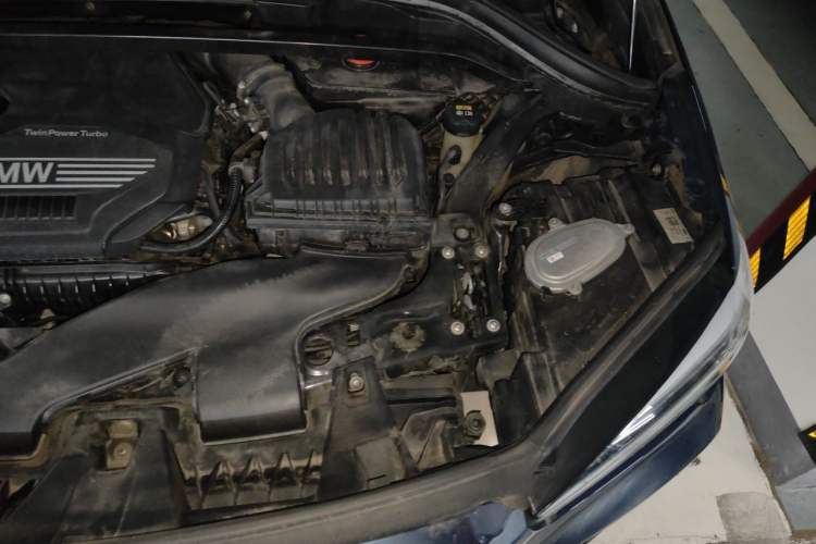 Used BMW X1 2021 Restyled sDrive20Li Fashion Version Engine Bay Left
