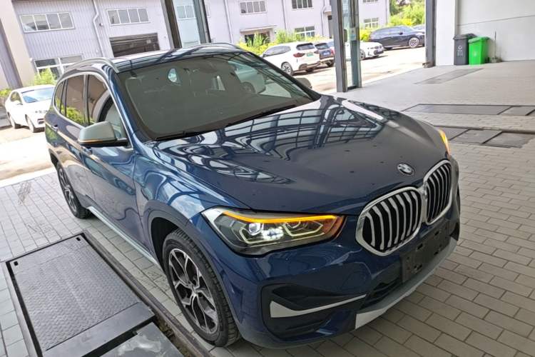 Used BMW X1 2021 sDrive20Li Premium Edition Front Right 45 Deg
