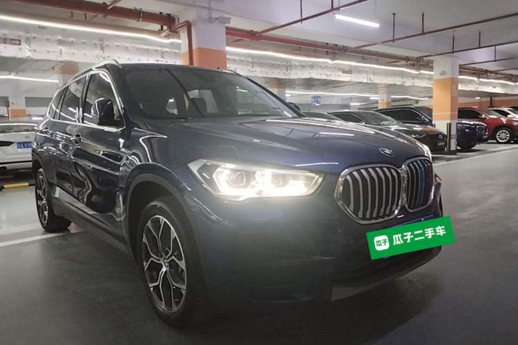 Used BMW X1 2021 sDrive25Li Leading Model Front Right 45 Deg