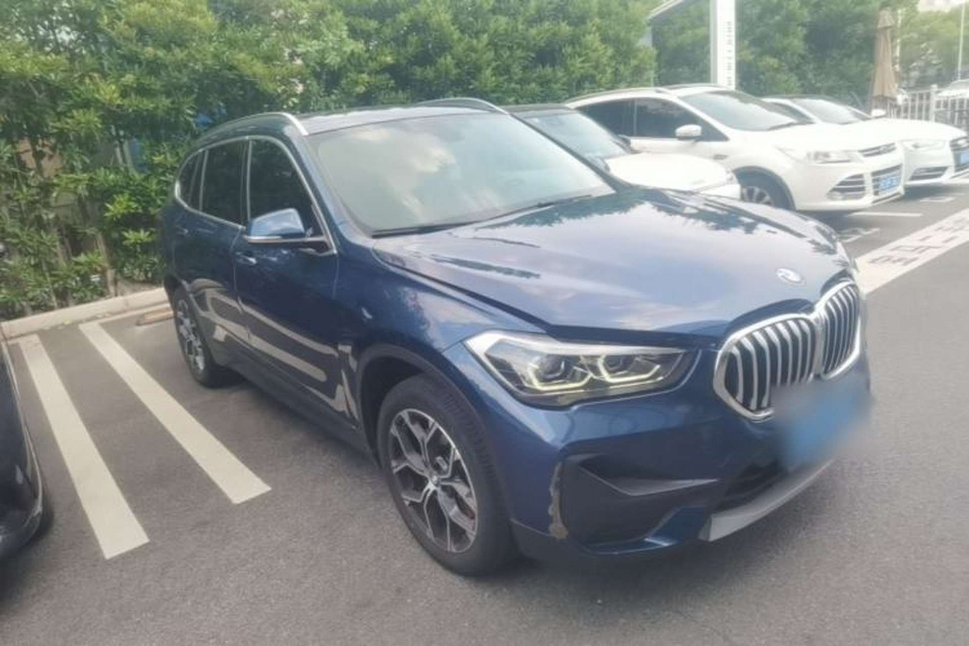 Used BMW X1 2021 Restyled sDrive25Li Leading Edition Front Right 45 Deg