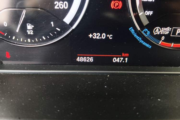 Used BMW X1 2021 sDrive20Li Premium Edition Odometer Close Up