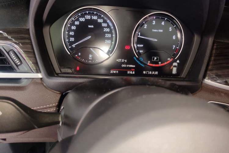 Used BMW X1 2021 Revised xDrive25Li Premium Edition Odometer Close Up