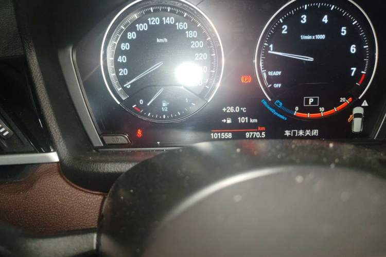 Used BMW X1 2021 Restyled sDrive25Li Leading Edition Odometer Close Up