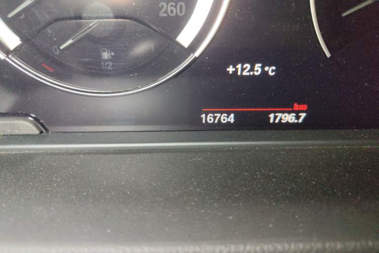 Used BMW X1 2021 Restyled sDrive20Li Fashion Version Odometer Close Up