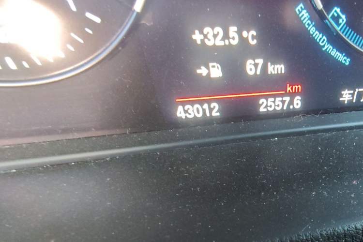 Used BMW X1 2021 Restyled sDrive25Li Leading Edition Odometer Close Up