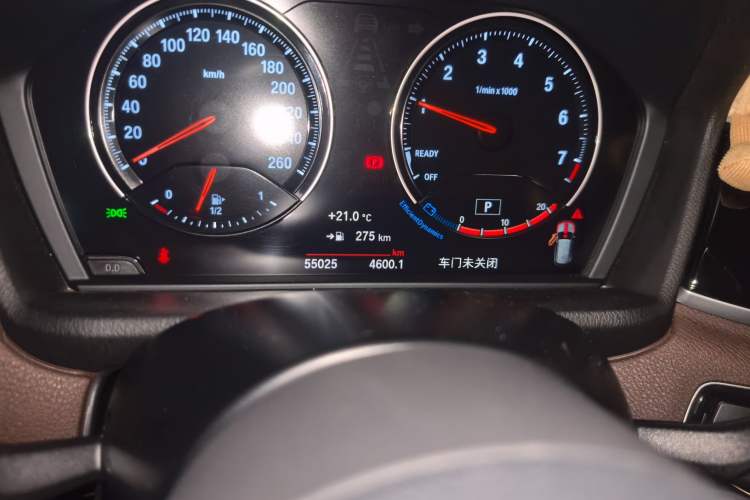 Used BMW X1 2021 sDrive20Li Premium Edition Odometer Close Up