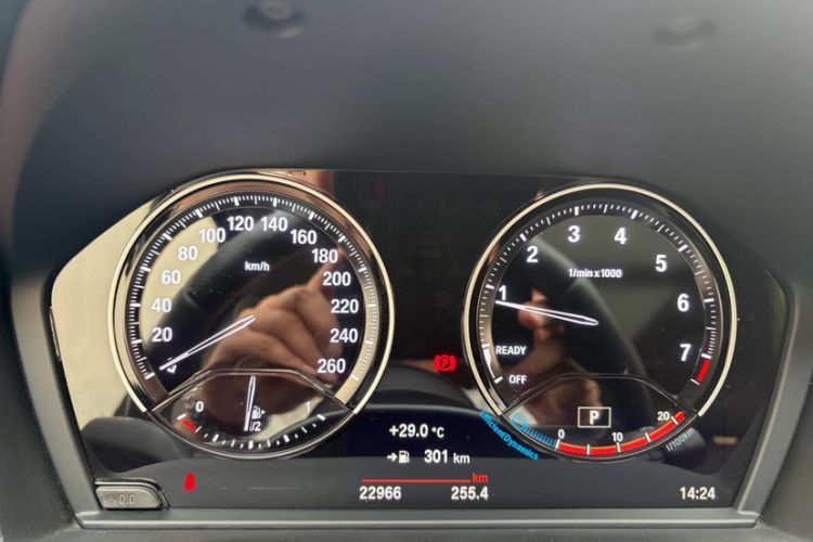 Used BMW X1 2021 Restyled sDrive25Li Leading Edition Odometer Close Up