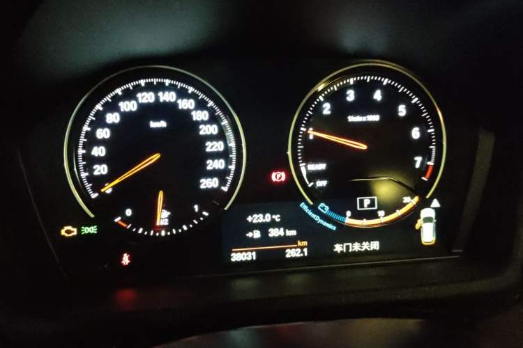 Used BMW X1 2021 Restyled sDrive20Li Premium Edition Odometer Close Up