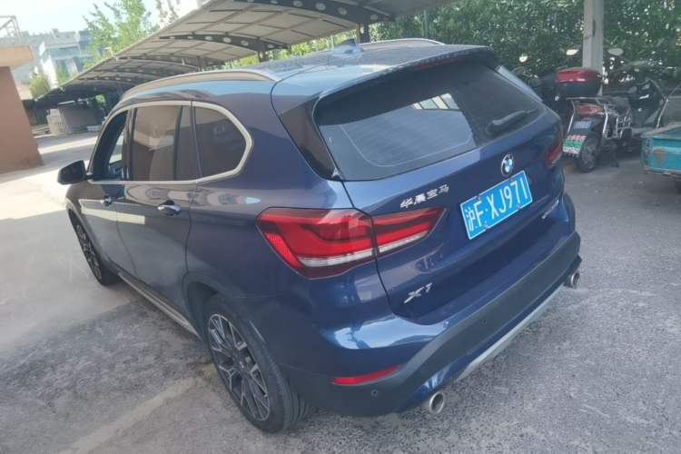 Used BMW X1 2021 xDrive25Li Luxury Model Rear Left 45 Deg