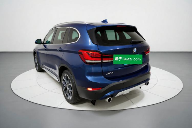 Used BMW X1 2021 Restyled sDrive25Li Leading Edition Rear Left 45 Deg