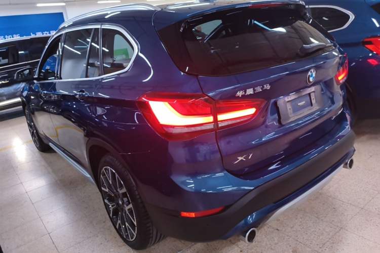 Used BMW X1 2021 xDrive25Li Luxury Model Rear Left 45 Deg