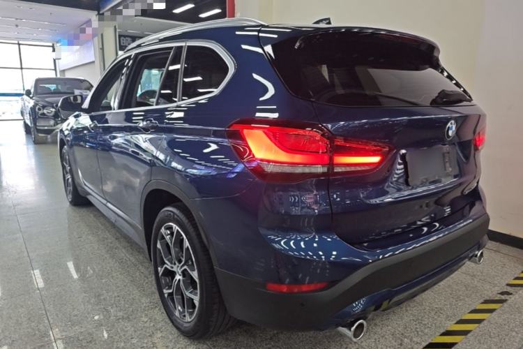 Used BMW X1 2021 Restyled sDrive25Li Leading Edition Rear Left 45 Deg