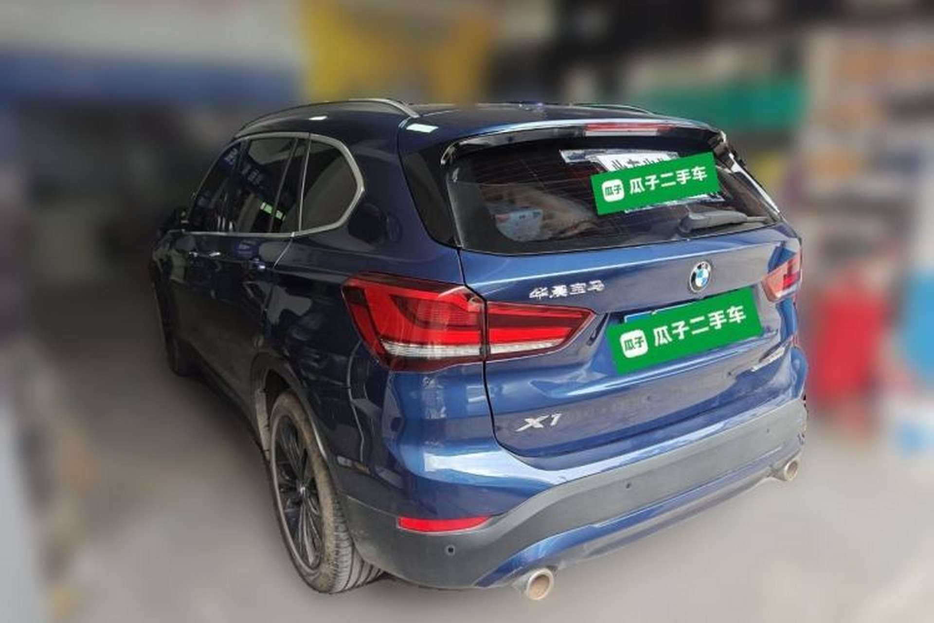 Used BMW X1 2021 sDrive20Li Fashion Model Rear Left 45 Deg