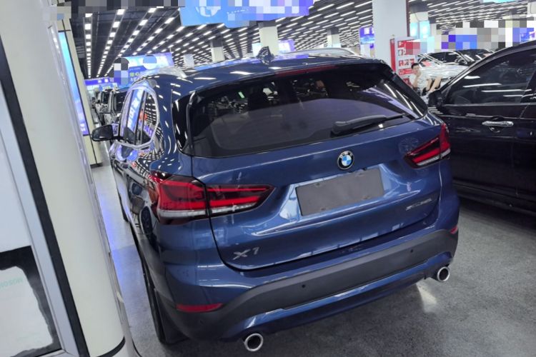 Used BMW X1 2021 Restyled sDrive25Li Leading Edition Rear Left 45 Deg