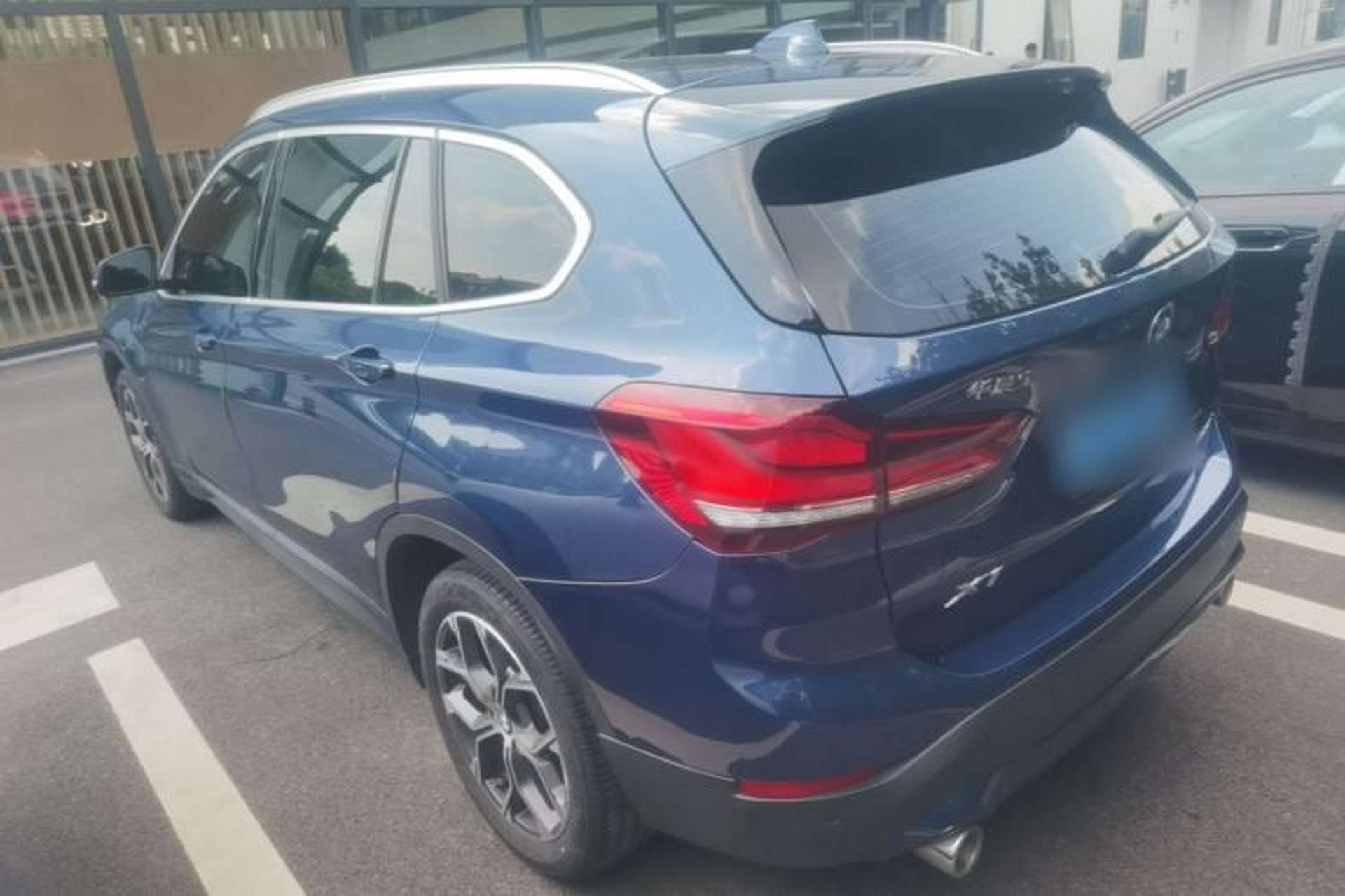 Used BMW X1 2021 Restyled sDrive25Li Leading Edition Rear Left 45 Deg