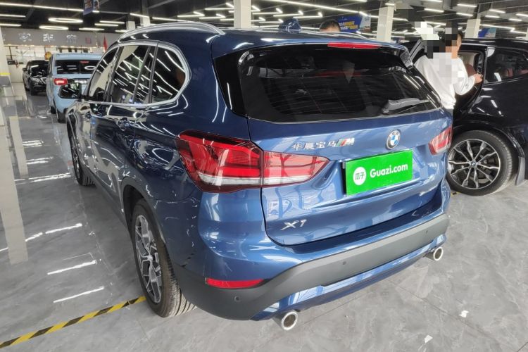 Used BMW X1 2021 Restyled sDrive25Li Leading Edition Rear Left 45 Deg