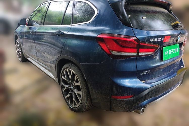 Used BMW X1 2021 xDrive25Li Luxury Model Rear Left 45 Deg