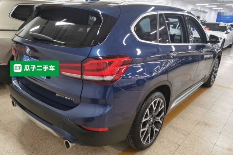 Used BMW X1 2021 xDrive25Li Luxury Model Rear Right 45 Deg