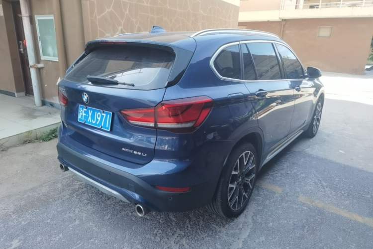 Used BMW X1 2021 xDrive25Li Luxury Model Rear Right 45 Deg
