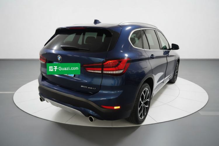 Used BMW X1 2021 Restyled sDrive25Li Leading Edition Rear Right 45 Deg